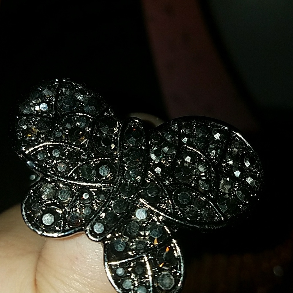 Two modern BLING RINGS PM252 - Picture 3 of 4